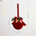 Nordic Bell Christmas Ball Ornaments – Tree Hanging Pendants Christmas Tree Ornaments Babs E