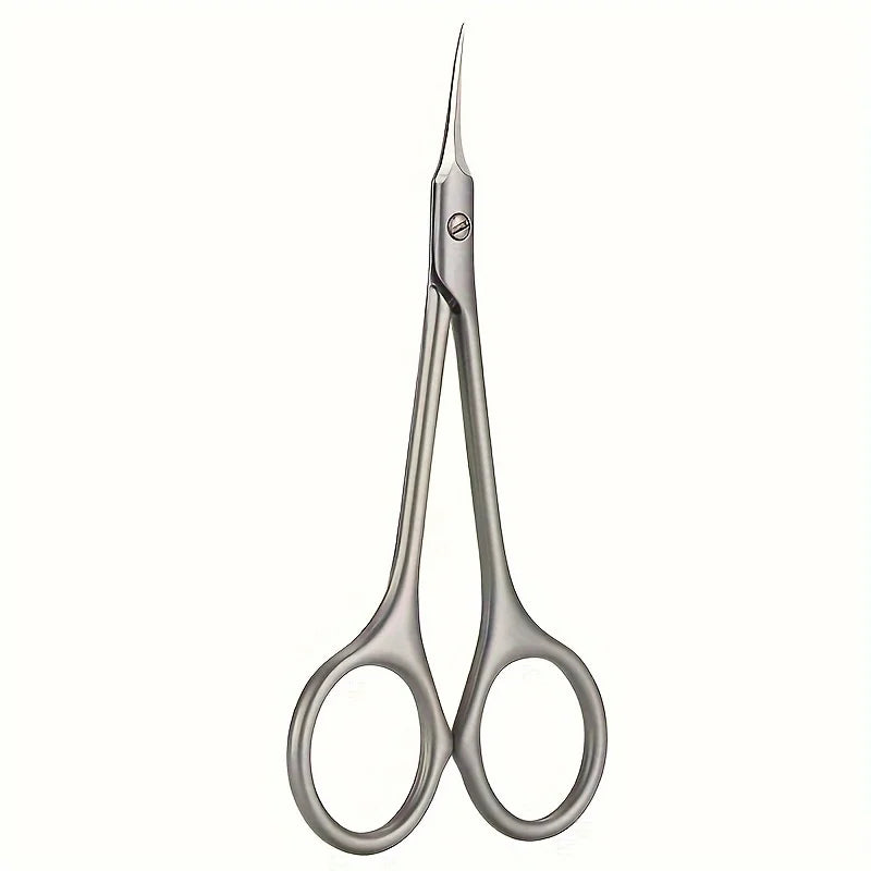 Stainless Steel Cuticle Scissors & Dead Skin Trimmer Tool Cuticle Scissors Babs Silvery
