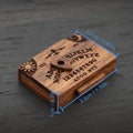 Miniature Wooden Spirit Board with Drawer – Décor Gift Miniature Décor Ornament Babs 1pcs