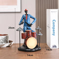 Handmade Resin Music Figurine – Elegant Home Decor Miniature Decorative Figurine Babs Style B