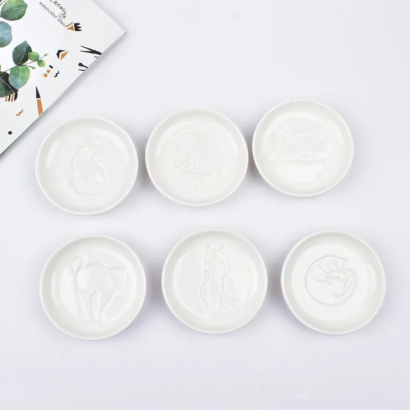 Japanese Cat Ceramic Soy Sauce Dipping Dish – Mini Bowl Ceramic Dipping Dish Babs