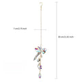 Crystal Butterfly Dragonfly Wind Chime Sun Catcher Pendant Crystal Wind Chime Babs Dragonfly