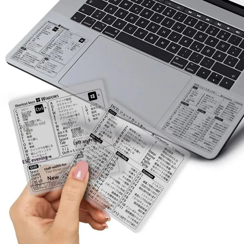 Japanese Excel Shortcut Sticker – Windows Office Cheat Sheet Office Reference Sticker Babs