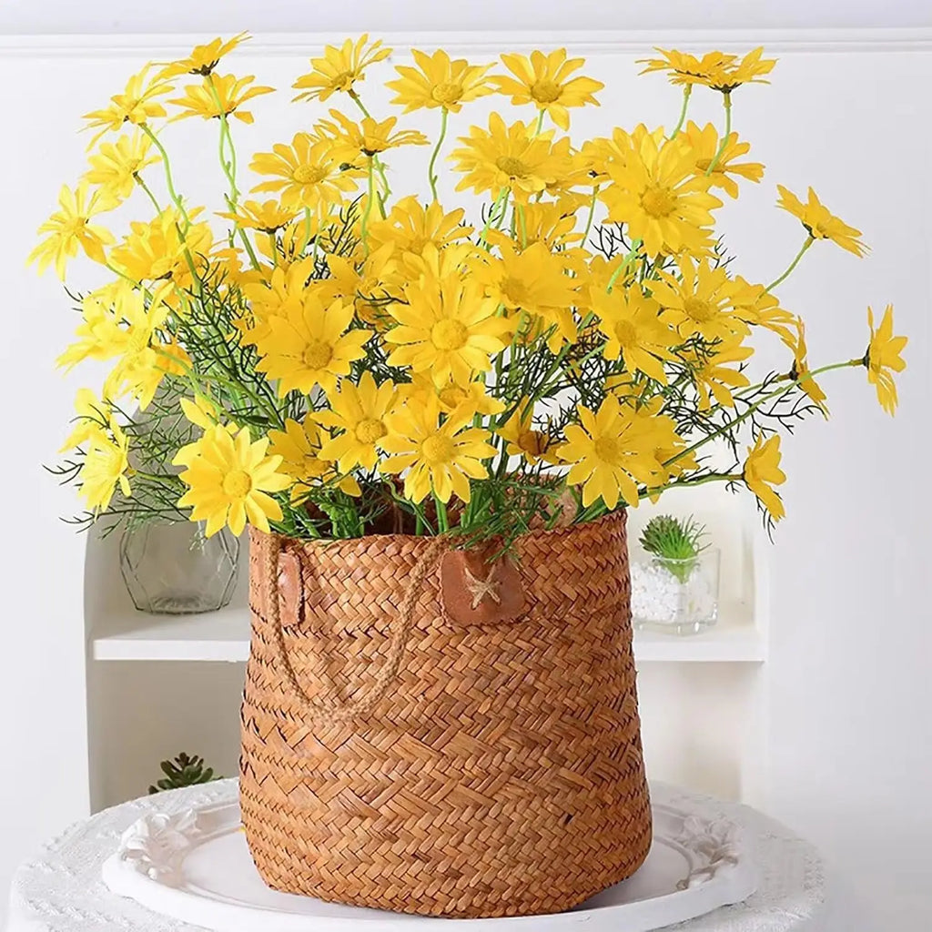 Silk Daisy Artificial Flower Bouquet – Home & Wedding Décor Artificial Flower Bouquet Babs