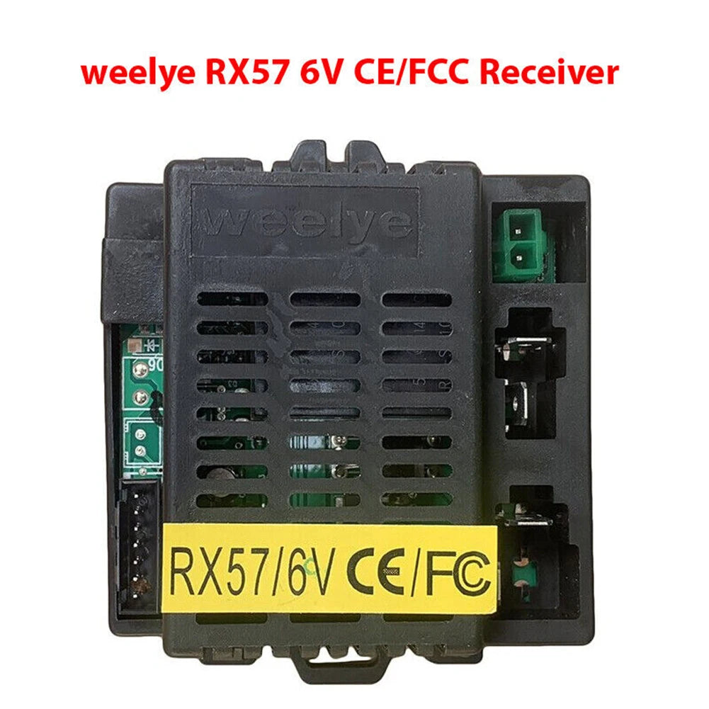 Weelye RX57 6V 12V Kids Electric Car Receiver & 2.4G Transmitter Ride-On Car Parts Babs RX57 6V Receiver