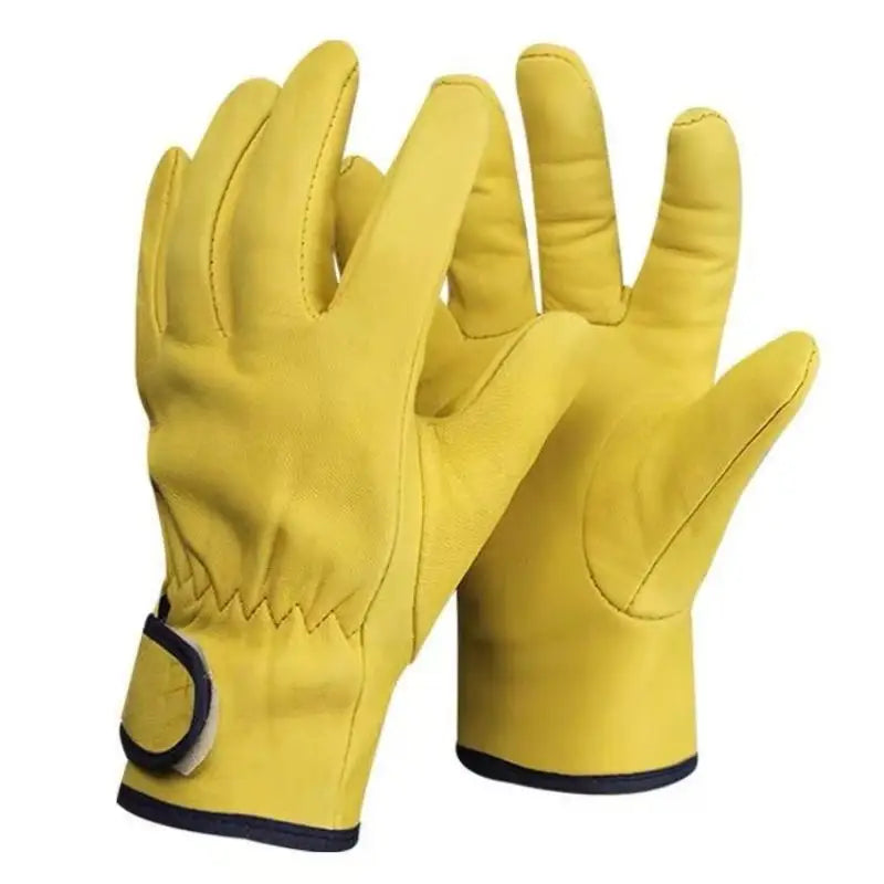 Sheepskin Leather Work Gloves – Welding, Garden & Motorcycle Leather Work Gloves Babs