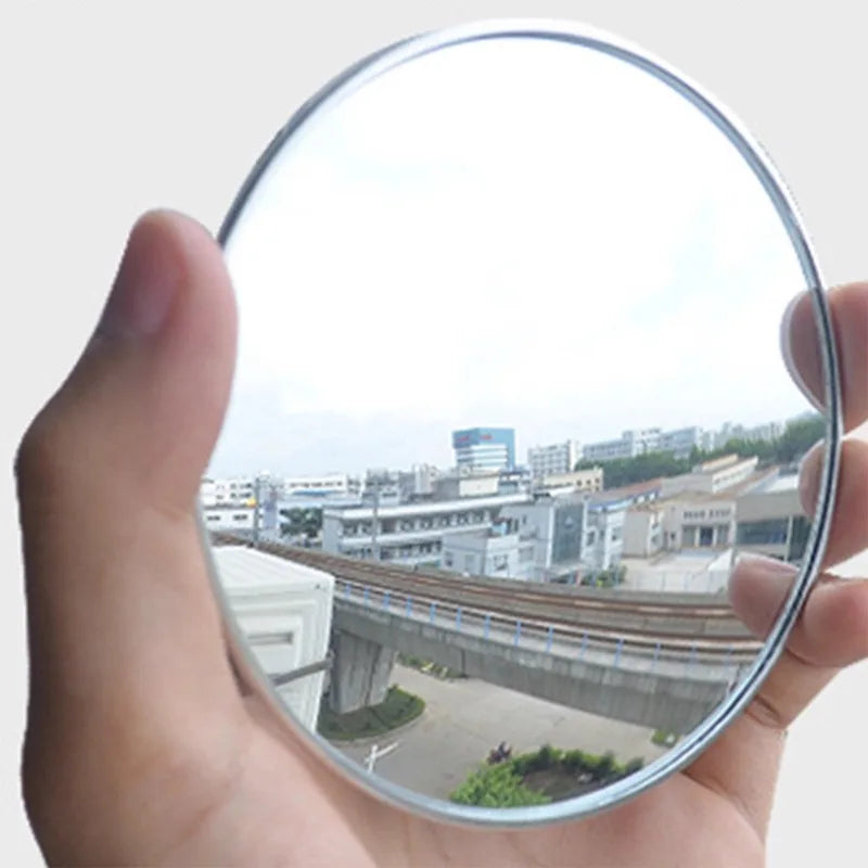 Convex Round Mirror Selfie Prop – Wide-Angle Travel Photo Mirror Selfie Photo Prop Babs