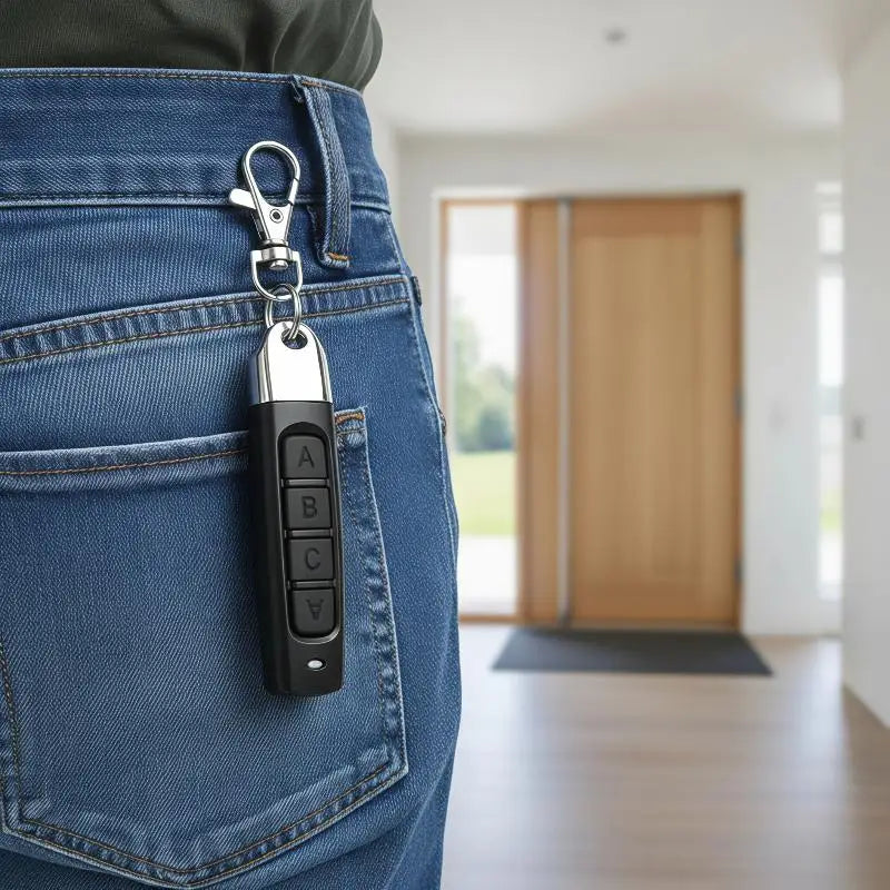 HUXUAN 4-Button Universal Garage Door Remote Control Garage Door Remote Babs