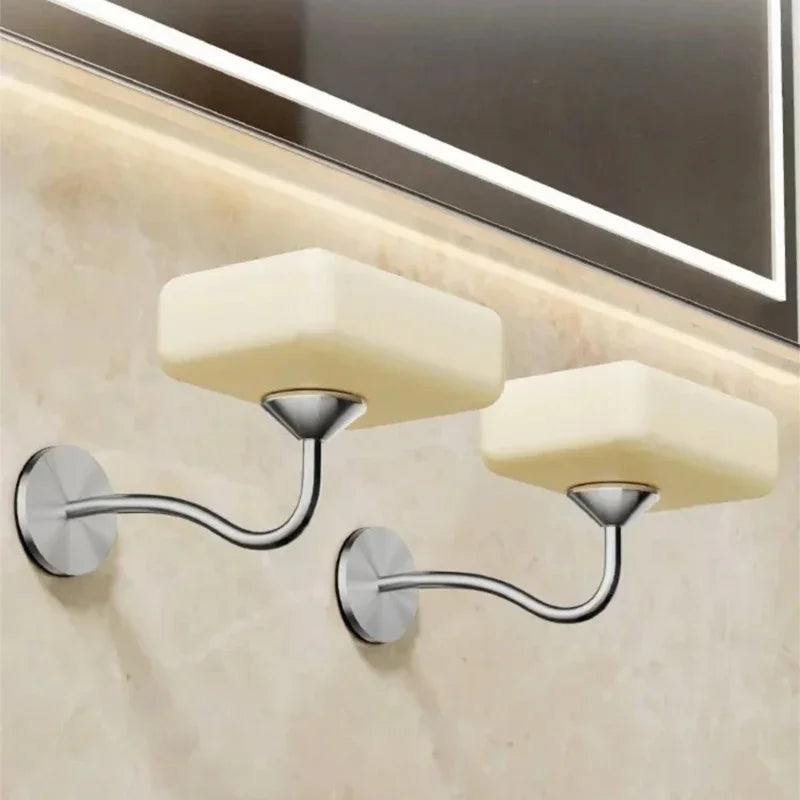 Magnetic Soap Rack Wall-Mounted Self-Draining Stainless Steel Holder Soap Holder Babs