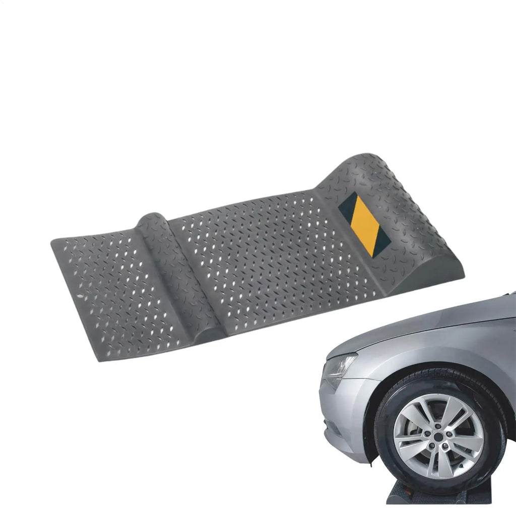 Garage Wheel Stopper Parking Mat – Tire Guide & Barrier Pad Garage Parking Stopper Babs