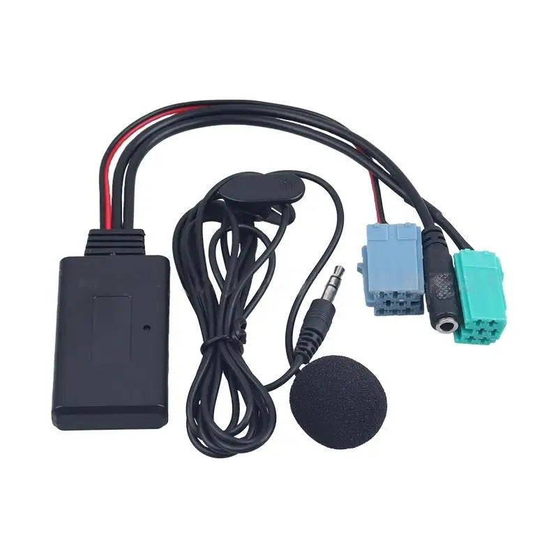 Car Bluetooth 5.0 AUX Adapter – ISO 6Pin 8Pin Radio Connector Car Bluetooth Adapter Babs A2