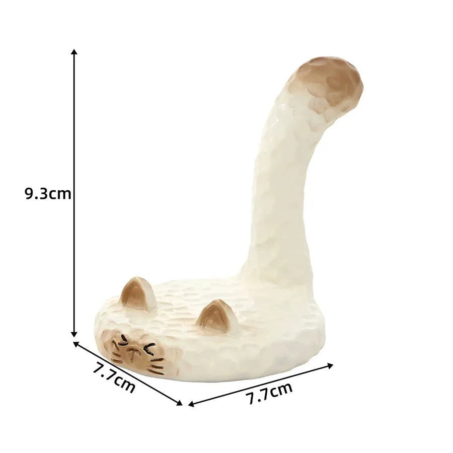 Cute Cartoon Cat Phone Stand – Kitty Desktop Mobile Holder Phone Stand Babs