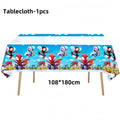 Spider-Man Party Tablecloth | Kids Birthday Table Cover Party Tablecloth Babs 1pc