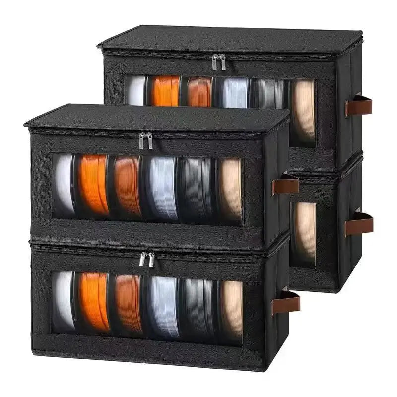 3D Printer Filament Storage Bag with Cover & Holder Rack Filament Storage Bag Babs