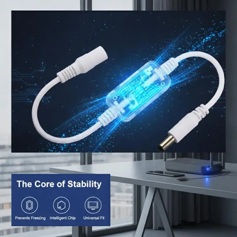 Auto Restart Power Cable for Router & Modem – 24/72Hr Cycle Router Restart Cable Babs