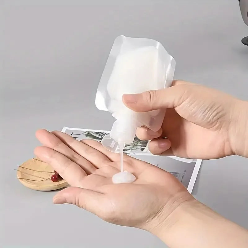 Travel Refillable Cosmetic Bottles Set – Leakproof 1oz 1.7oz 3.4oz Travel Bottle Set Babs