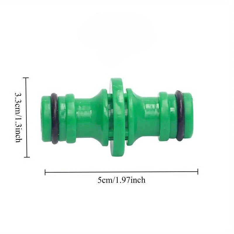 5-Pack Plastic Garden Hose Connectors – Quick Repair Couplings Garden Hose Fittings Babs