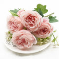 Artificial Silk Peony Flowers – Wedding & Home Decor Bouquet Artificial Silk Flowers Babs color2 4 pcs