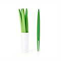 10-Piece Bamboo Leaf Fruit Forks – Decorative Party Picks Decorative Fruit Forks Babs 1set