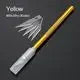 Precision Craft Knife Set – Carving, Cutting & Hobby Tool Precision Craft Knife Babs Yellow