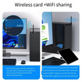 USB WiFi Adapter 150Mbps Wireless Network Card – 3-Pack USB WiFi Adapter Babs Black NONE