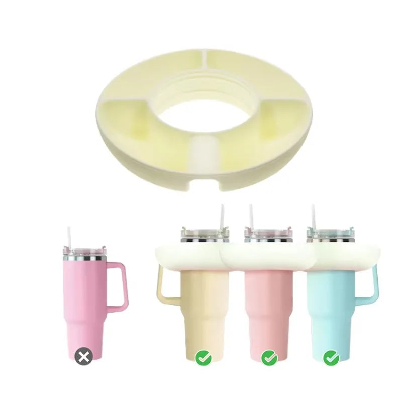 Silicone Non-Spill Pet Feeding Bowl & Snack Tray for Dogs & Cats Pet Feeding Bowl Babs