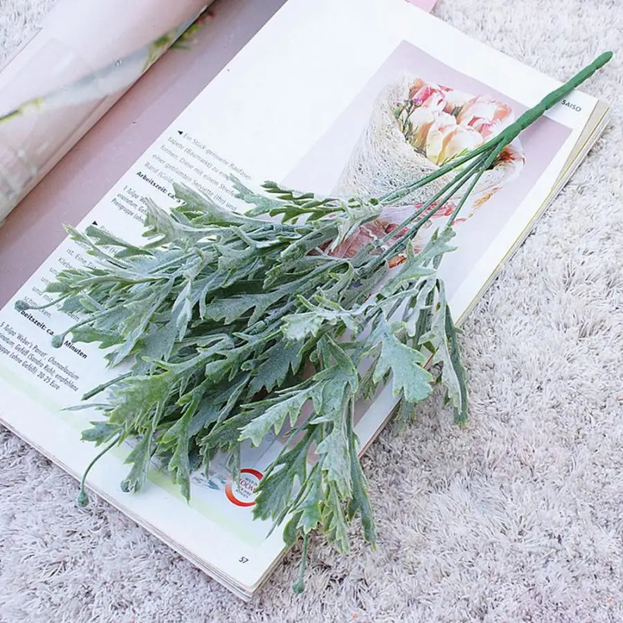 Artificial Chrysanthemum Leaf Filler – Wedding & Wreath Décor Artificial Flower Filler Babs