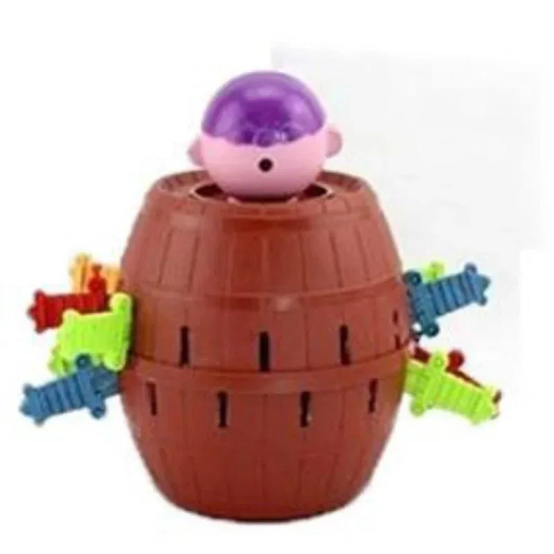 Pirate Barrel Pop-Up Sword Game Toy – Fun Gift for Kids Barrel Pop-Up Game Babs