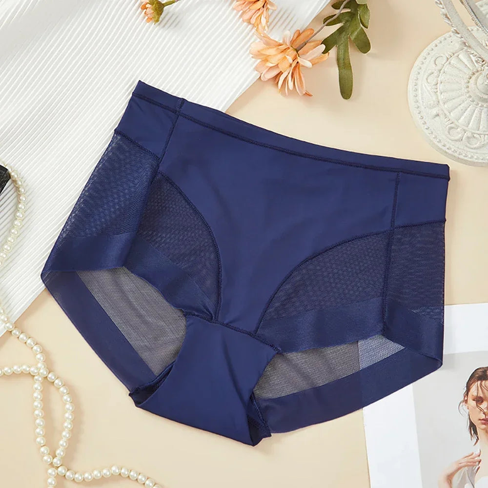 Women's High-Waist Tummy Control Shaping Briefs & Butt Lifter Women's Shapewear Babs BLUE 1XL 1pc