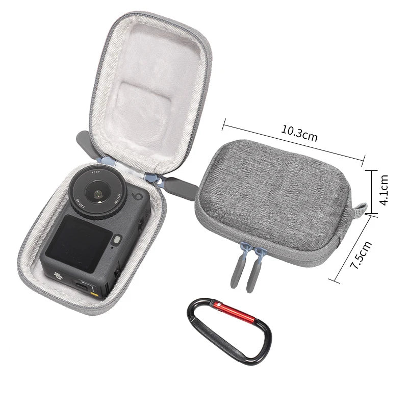 Waterproof EVA Carrying Case for Action Camera | Portable Mini Box Camera Carrying Case Babs