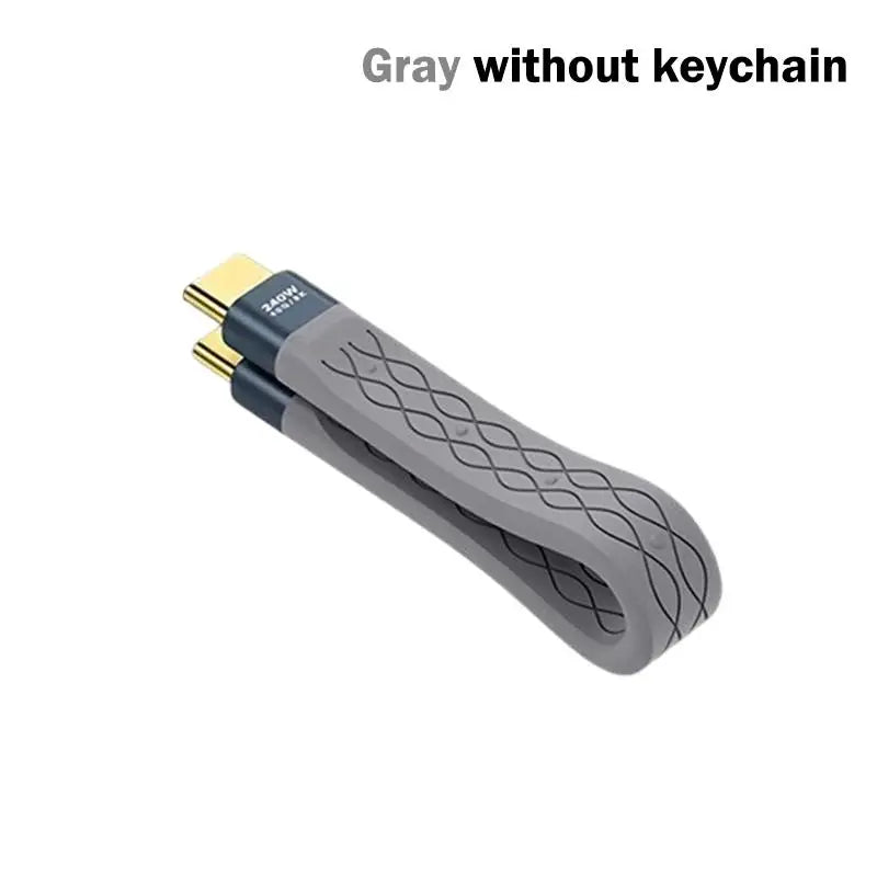 USB4 40Gbps Type-C Cable – PD 240W & 8K Video Keychain USB4 Type-C Cable Babs A2 without keychain