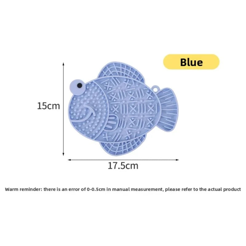 Silicone Slow Feeder Licking Mat for Dogs & Cats | Suction Base Slow Feeder Licking Mat Babs