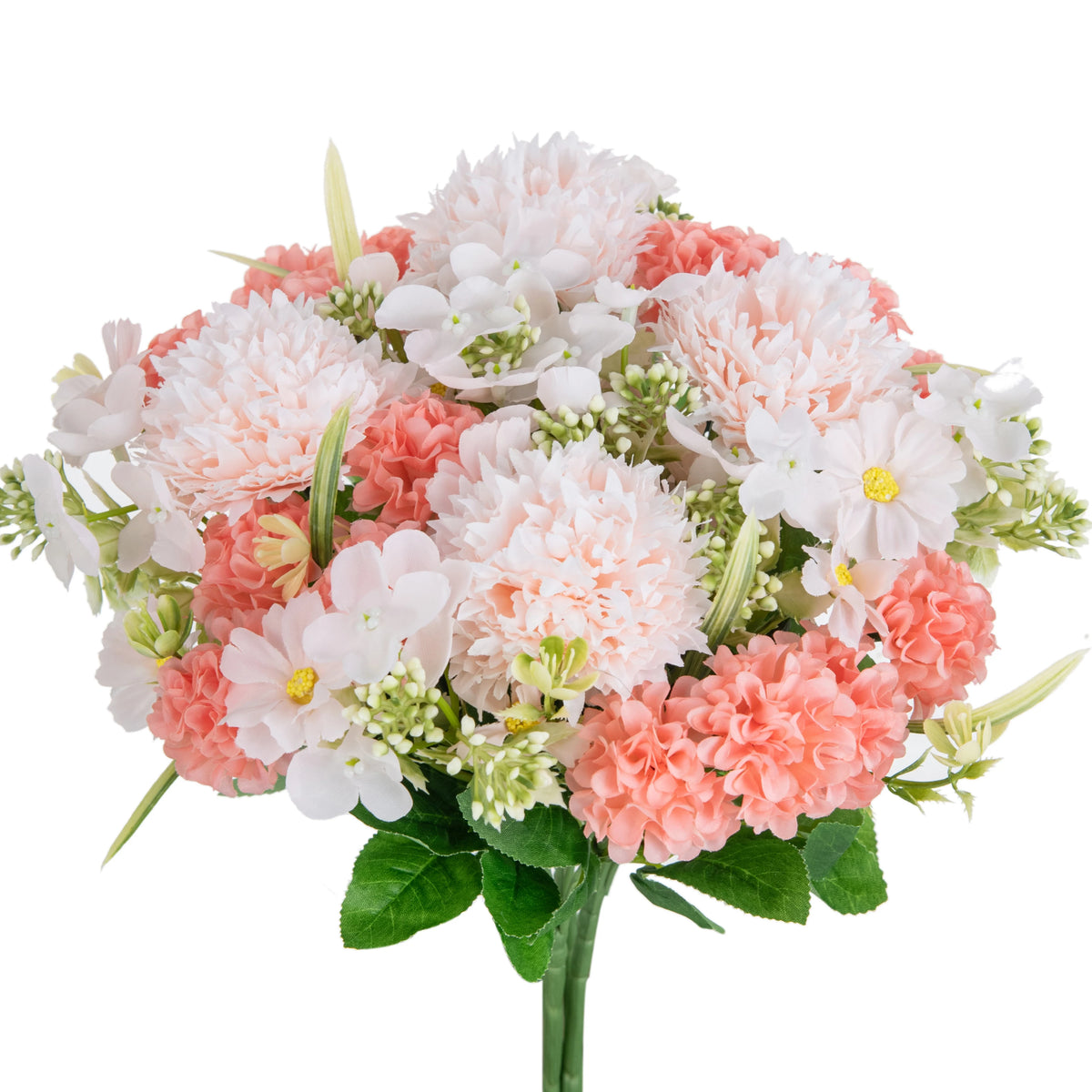 Silk Rose Artificial Flower Bouquet for Wedding & Home Decor Artificial Flower Bouquet Babs color 3 1 piece