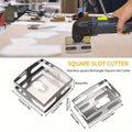 2Pcs Square Hole Drill Bits – Square & Rectangle Socket Cutters Square Hole Drill Bits Babs 2pcs set