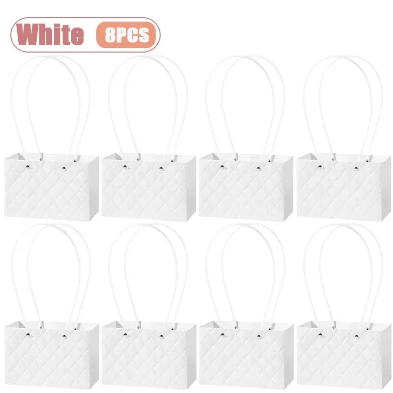 Reusable Waterproof Floral Gift Tote Bags – Wedding & Party