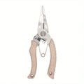 Stainless Steel Fishing Pliers – Slip Ring Tool & Braid Cutter Fishing Pliers Babs gray