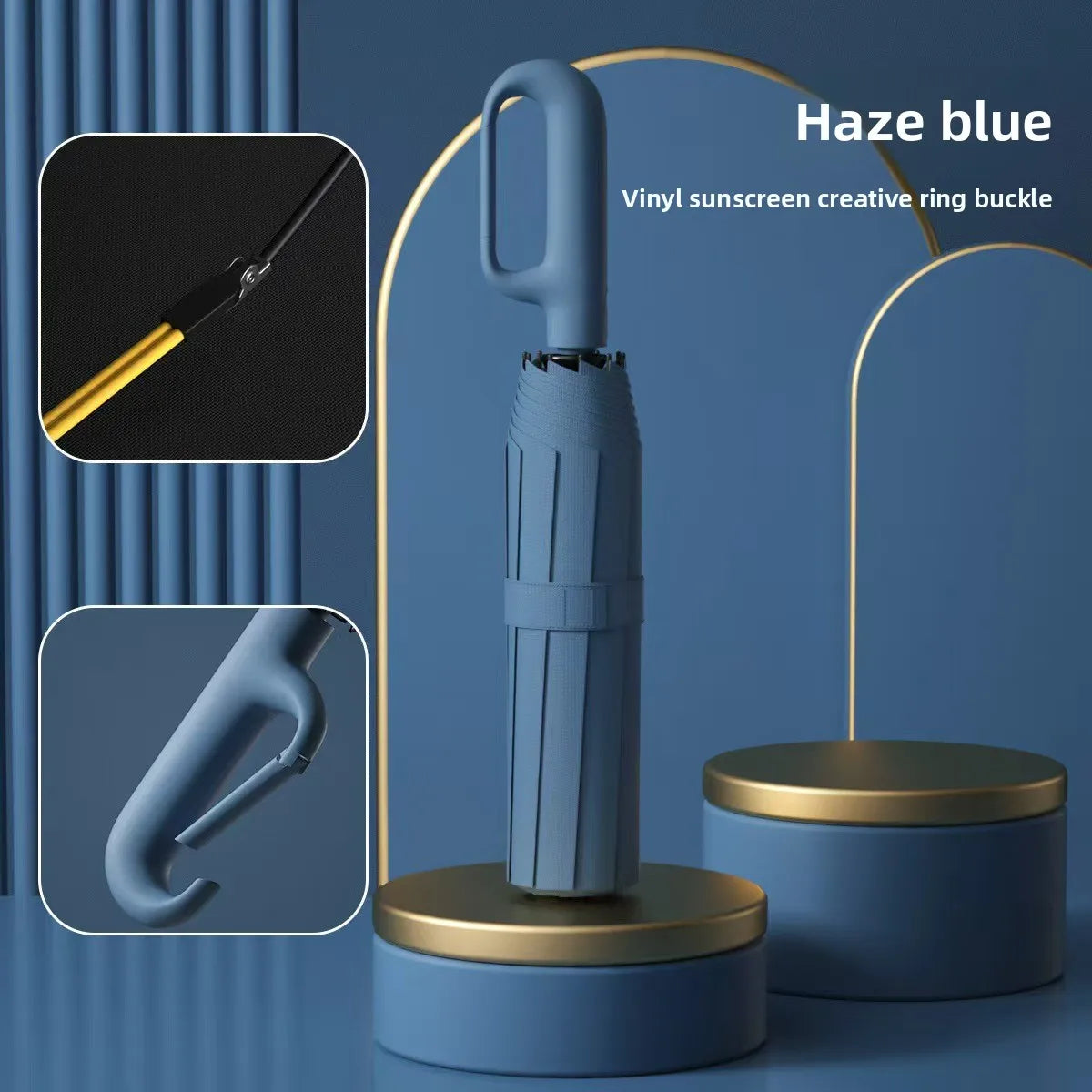 Automatic Folding Umbrella Windproof Waterproof – 60 Pack Folding Rain Umbrella Babs full-fiber 10K 8