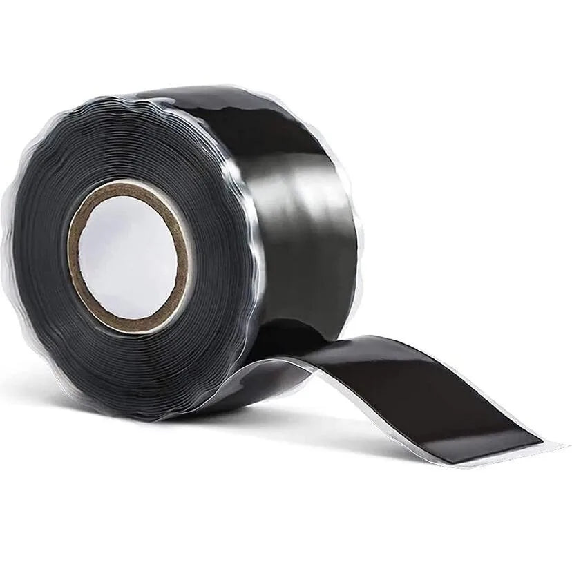 Self-Fusing Silicone Tape – Waterproof High Voltage Insulation Self-Fusing Silicone Tape Babs black 25mm 1.5m