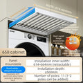 Aluminum Retractable Wall-Mounted Clothes Drying Rack Clothes Drying Rack Babs 650 Cabinet