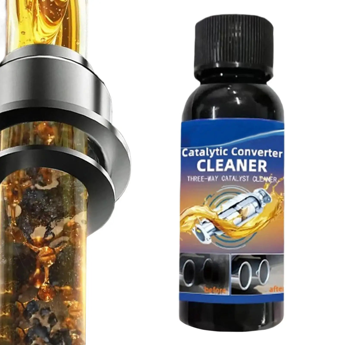 Catalytic Converter Cleaner – Carbon Removal & Engine Boost Engine Cleaner Additive Babs