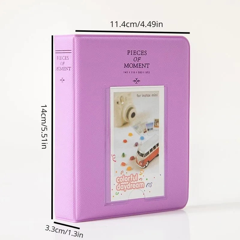 64-Pocket Polaroid Mini Photo Album | Instax Picture Case Mini Photo Album Babs