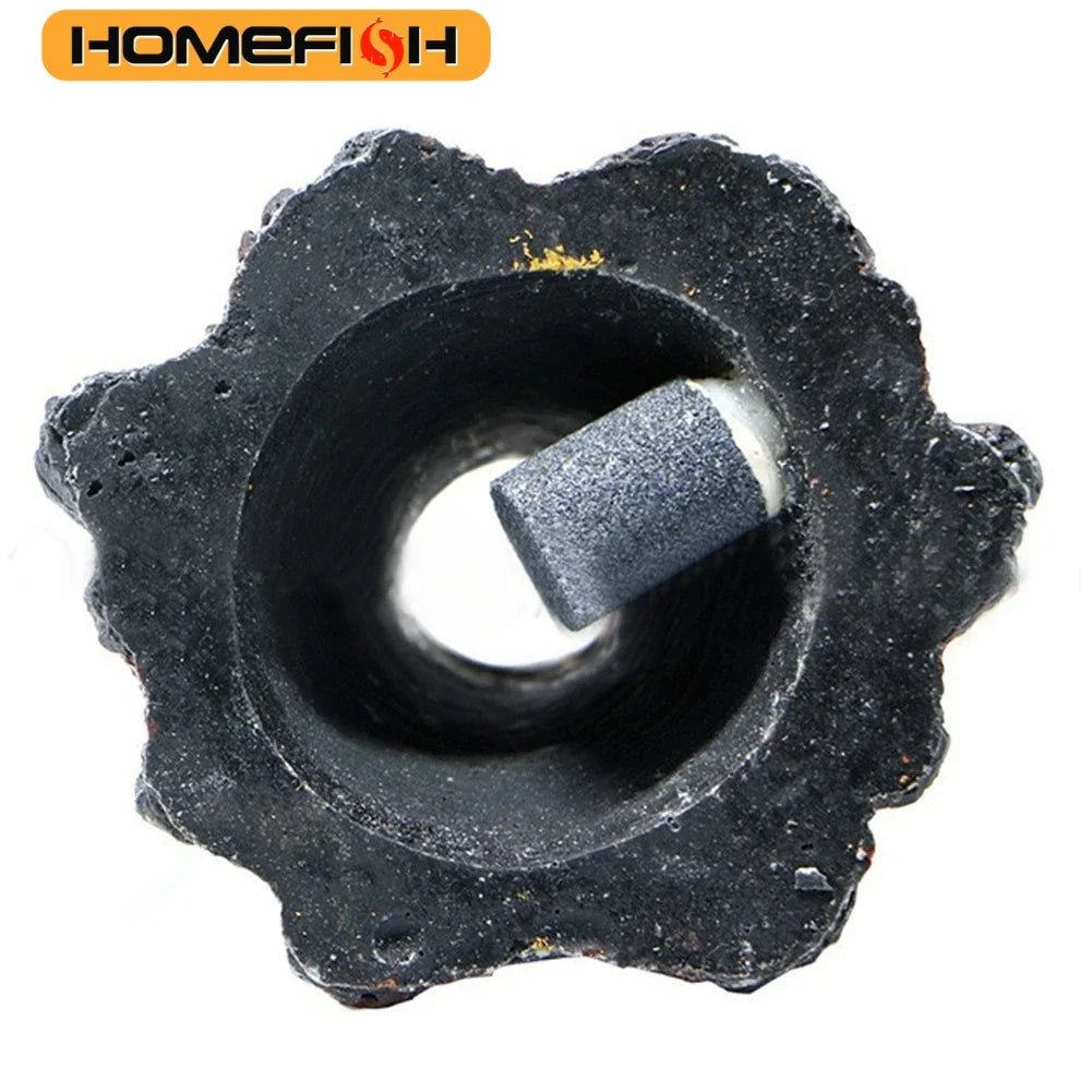 Simulation Volcano Aquarium Bubble Stone Aerator Fish Tank Decor Aquarium Bubble Ornament Babs