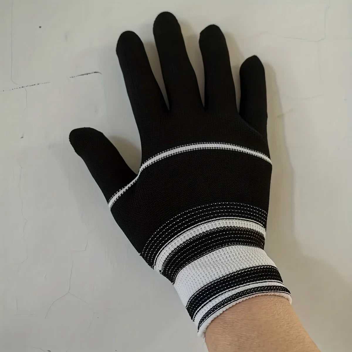 10-Pack Nylon Gloves – Grip Texture for Cycling, Fishing & Camping Nylon Knit Gloves Babs