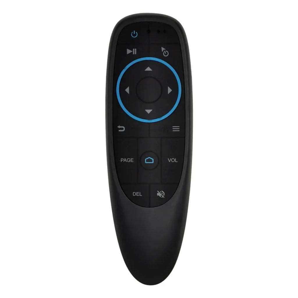 G10BTS Bluetooth 5.0 Air Mouse Remote – Gyroscope & IR Learning Wireless Air Mouse Remote Babs black