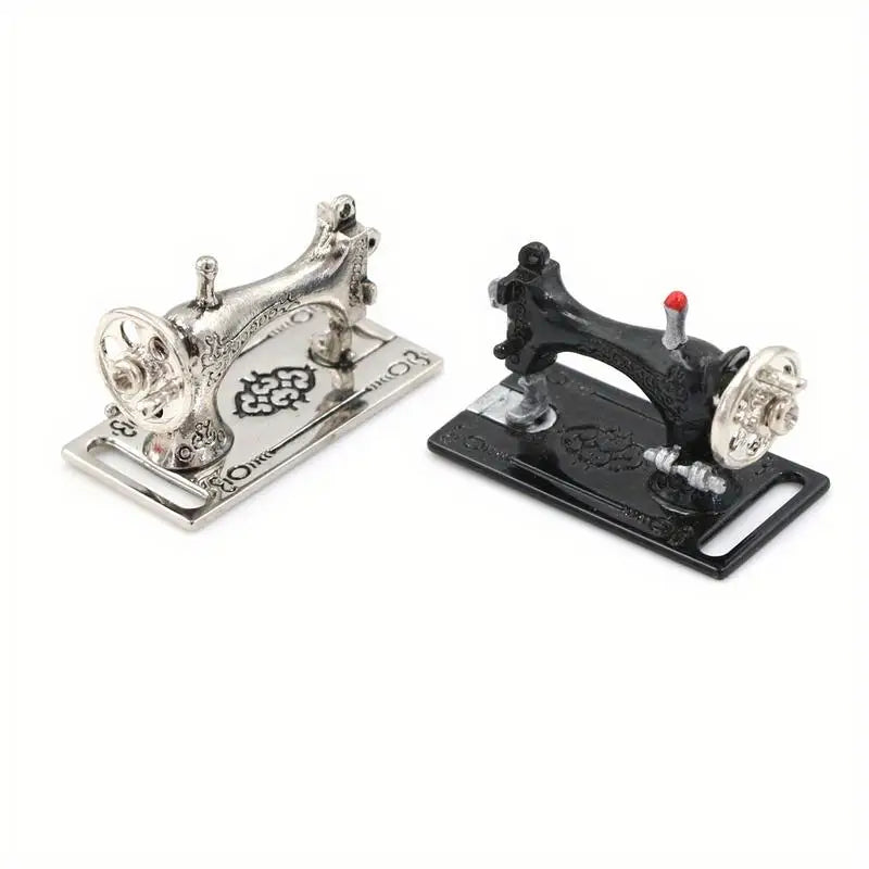 Miniature Metal Sewing Machine 1:12 Dollhouse Scale Decor Dollhouse Miniature Babs