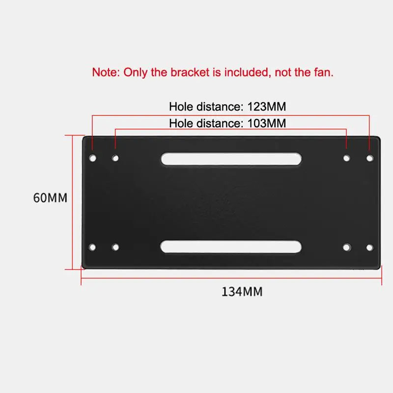 360° Pivoting PC Fan Mount for 120mm & 140mm Computer Fans PC Fan Mount Babs