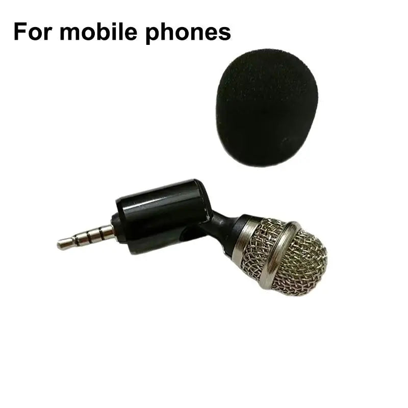 Mini Bendable Metal Condenser Mic – Plug & Play Podcast Mic Condenser Microphone Babs A1