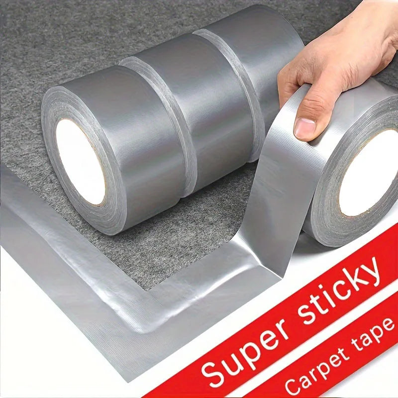 Silver Cloth Duct Tape – Strong Adhesive, Pipe, Carpet & Repair Cloth Duct Tape Babs