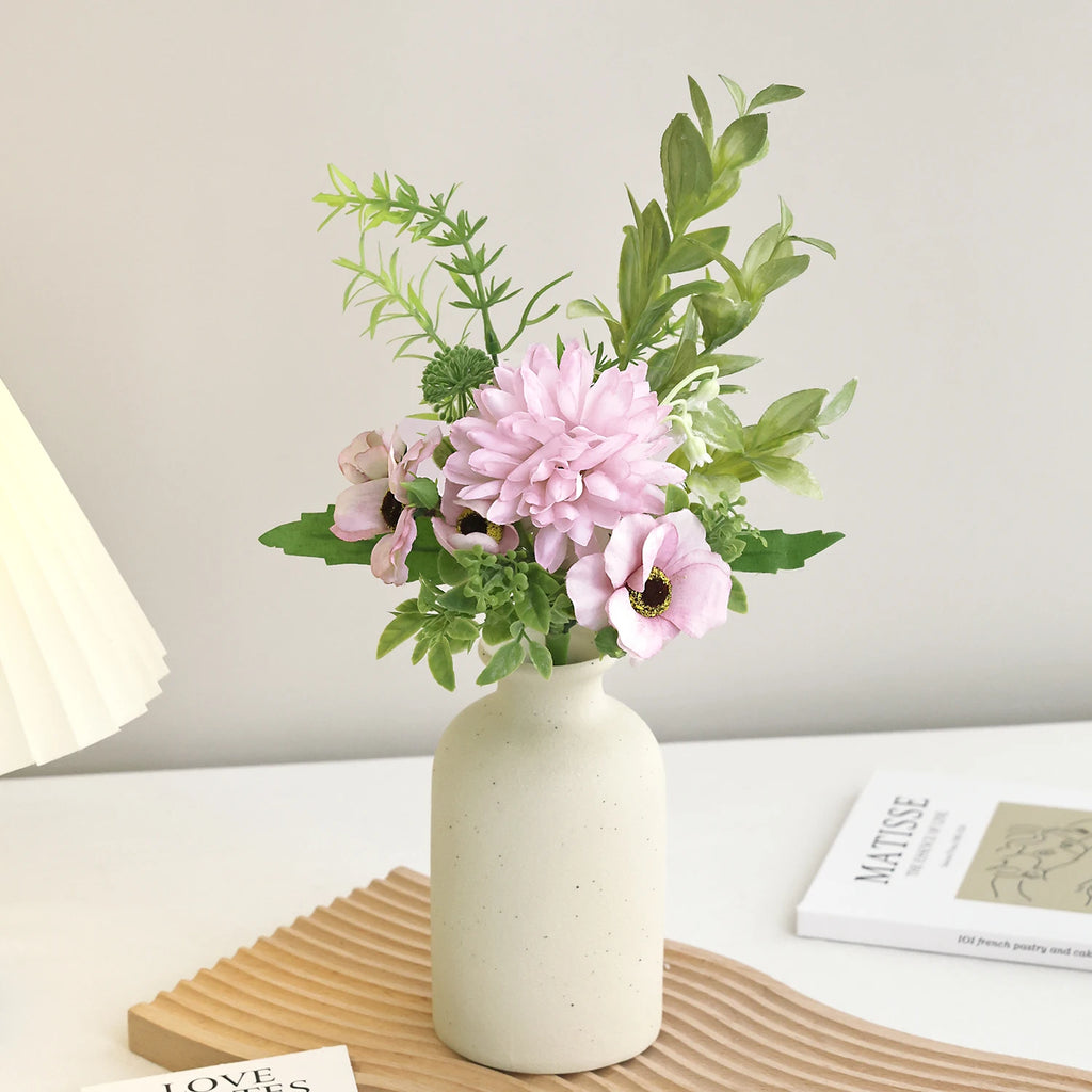 Silk Artificial Poppy Flowers Bouquet – Wedding & Home Decor Artificial Flower Bouquet Babs