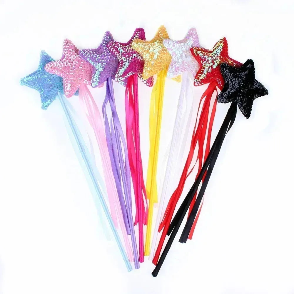 12pc Butterfly Fairy Wand Set – Princess Cosplay Party Props Fairy Cosplay Wands Babs